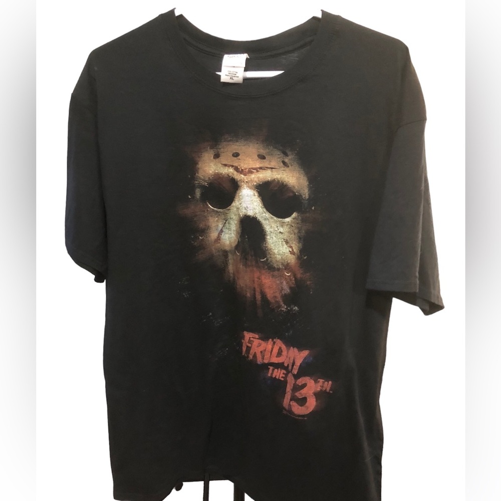 Friday the 13th T-Shirt Gildan Tag XL 100% Cotton pre shrunk
